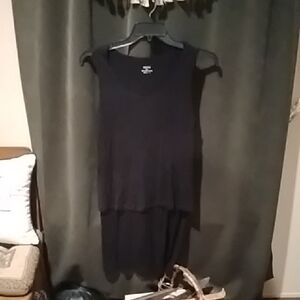 Elegant Black Midi Dress